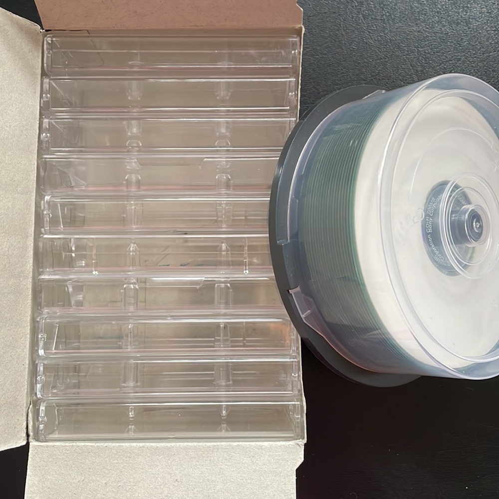 Final Blank CDs & Cassette jackets. 22 Sony CD-R 700MB. 10 3M Cassette jackets.